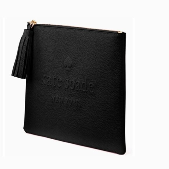 Kate Spade || Larchmont Avenue Logo Gia Clutch - Picture 2 of 10